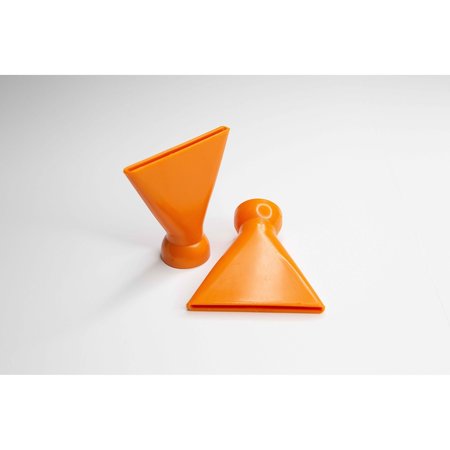 CEDARBERG Snap-Loc Systems ™ 3/4 System 3" Flare Nozzle Bag of 25 Orange 8475-148